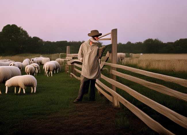 亡羊补牢寓言故事图片，亡羊补牢寓言故事图片画画