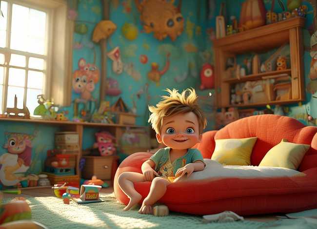 我的宝贝儿童故事，我的小宝贝背景故事