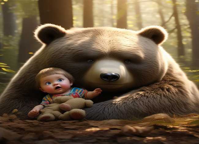 儿童故事朋友和熊 朋友和熊的故事寓意