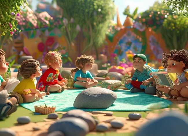 石头的故事绘本幼儿园；关于石头的幼儿故事