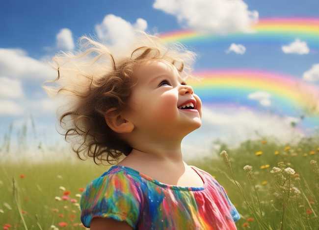 儿童图片配文；儿童图片配文字