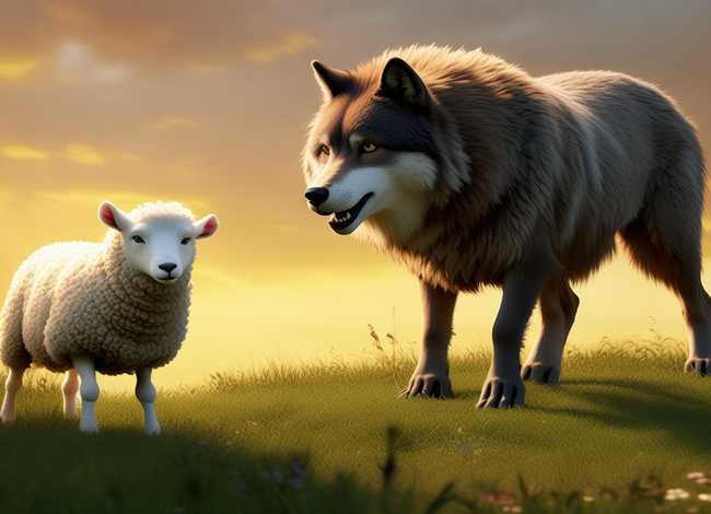 儿童故事小羊与小狼，幼儿故事小羊和狼的故事