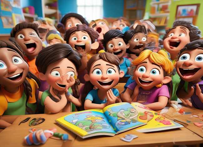 儿童幽默笑话故事大全书籍 - 100个儿童经典幽默笑话大全