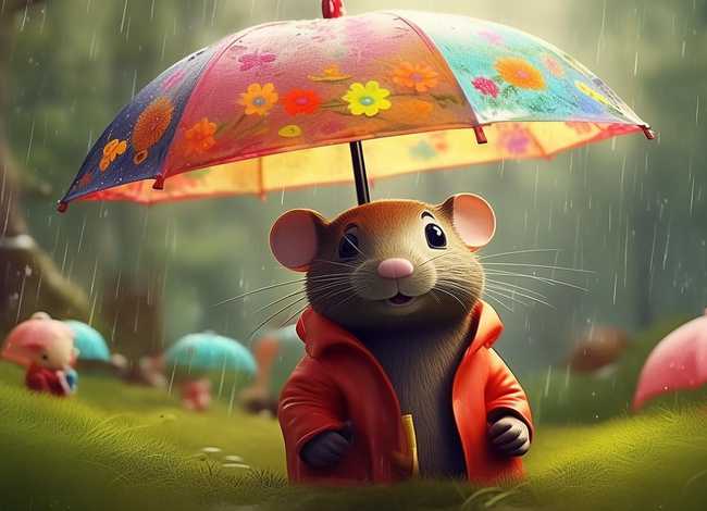 《伞的故事》（鼹鼠和雨伞的故事）