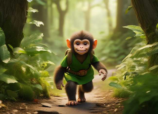 儿童故事小猴子下山，幼儿小故事小猴子下山