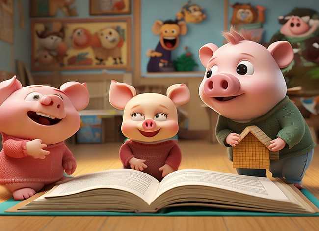 三只小猪的故事幼儿（三只小猪的故事幼儿园孩子讲）