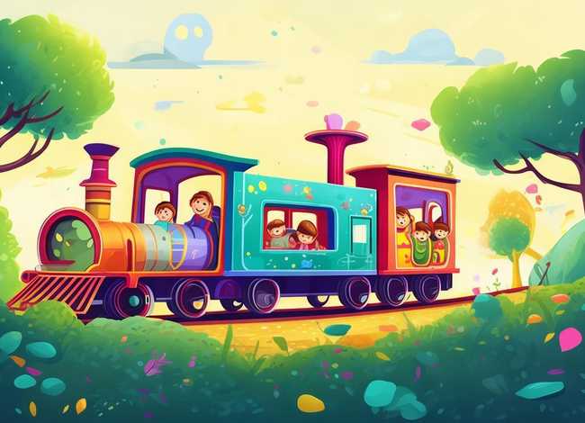 火车的儿童故事书、火车的幼儿故事