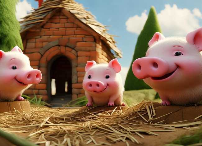儿童故事音频大全三只小猪；少儿故事大全三只小猪