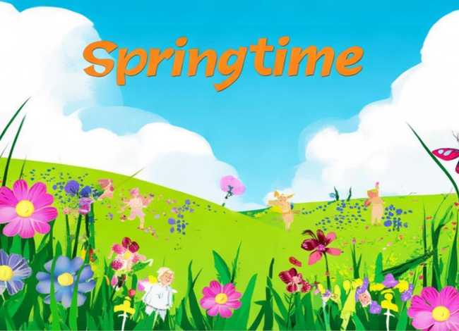 春天里的故事儿童绘本，春天里的故事 绘本