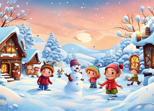 儿童故事下雪了的全内容（幼儿故事下雪了内容）