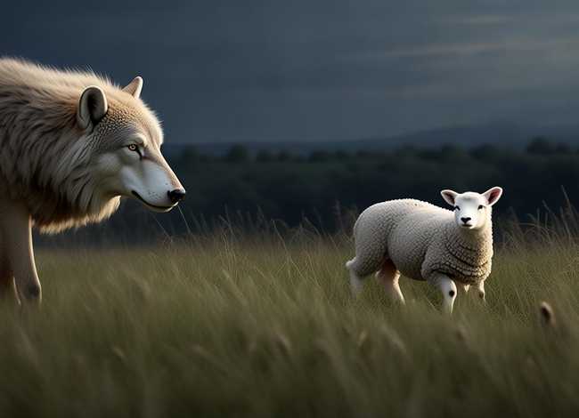 狼与羊儿童故事完整版 - 狼和羊的故事完整版