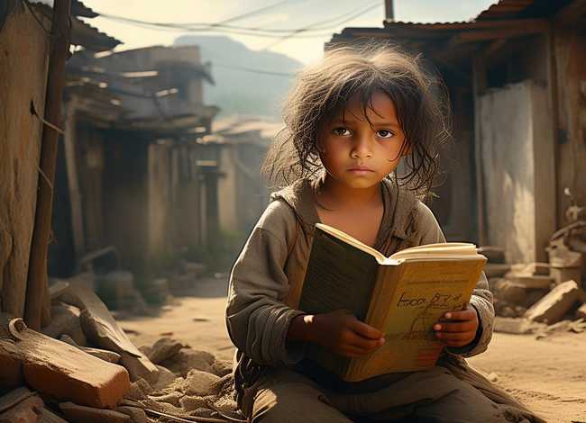 贫困小孩的故事、贫困小孩的故事大全