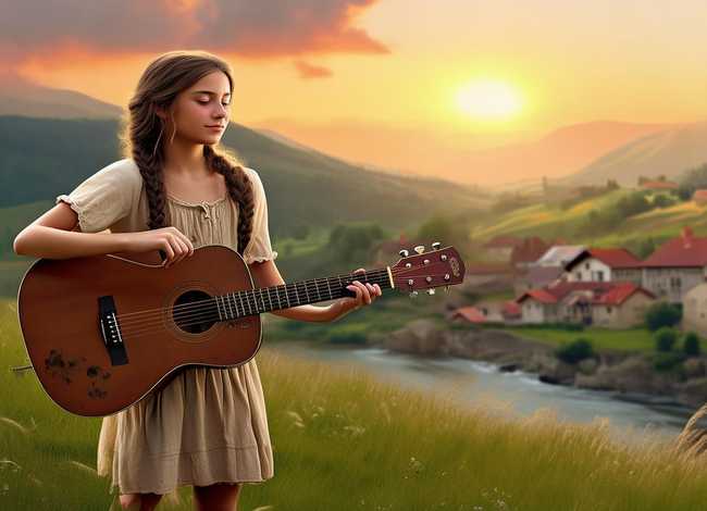 农村故事小女孩；农村故事小女孩唱的歌