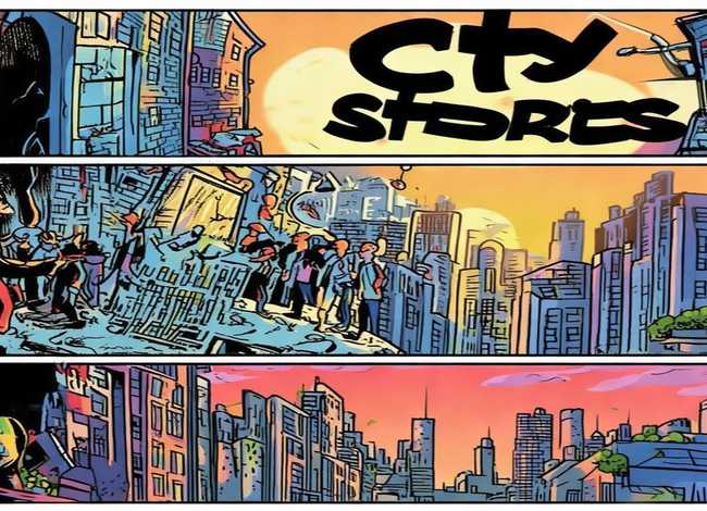 城市故事连环画、城市故事连环画怎么画