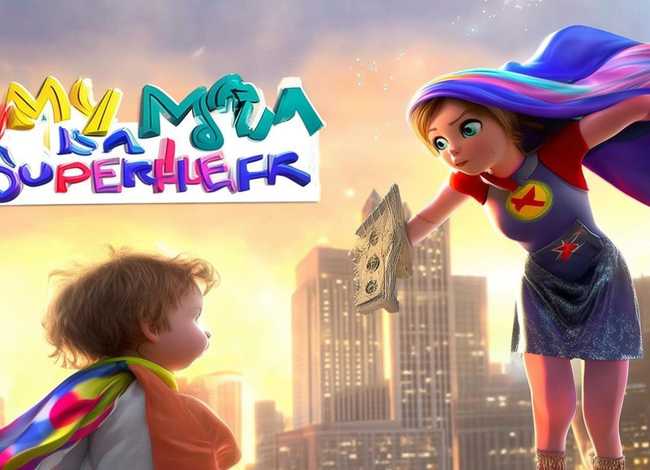 小班的故事视频、小班故事视频《我的妈妈是超人》