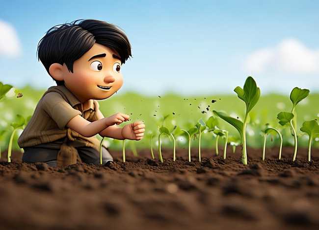 成语故事动画片拔苗助长（成语故事动画片-拔苗助长）
