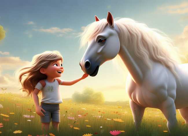 马的儿童故事100字 关于马的故事100字