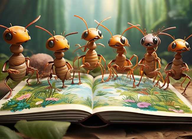 蚂蚁的故事绘本英文版 蚂蚁的故事绘本英文版怎么画