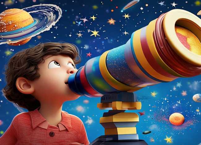 天文望远镜介绍儿童科普（天文望远镜介绍动画片）