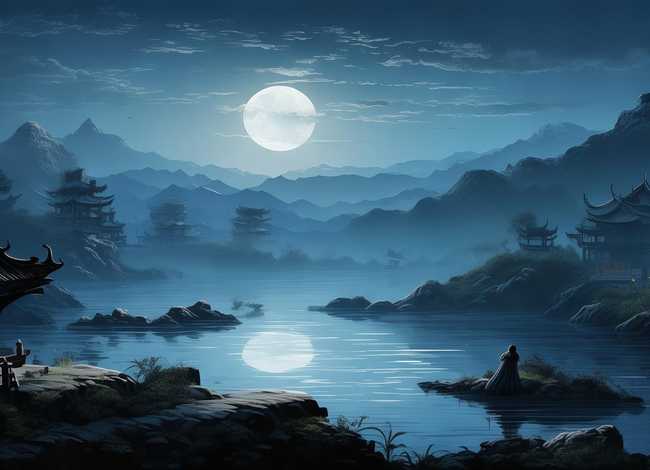 思乡的古诗背景图片，思乡的古诗背景图片大全