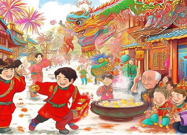 儿童春节的故事绘本内容（幼儿绘本春节的故事）