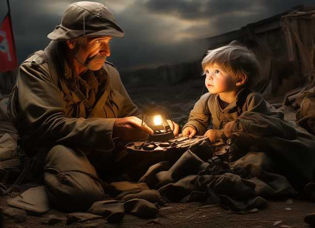 真实战争儿童睡前故事 真实战争故事公众号