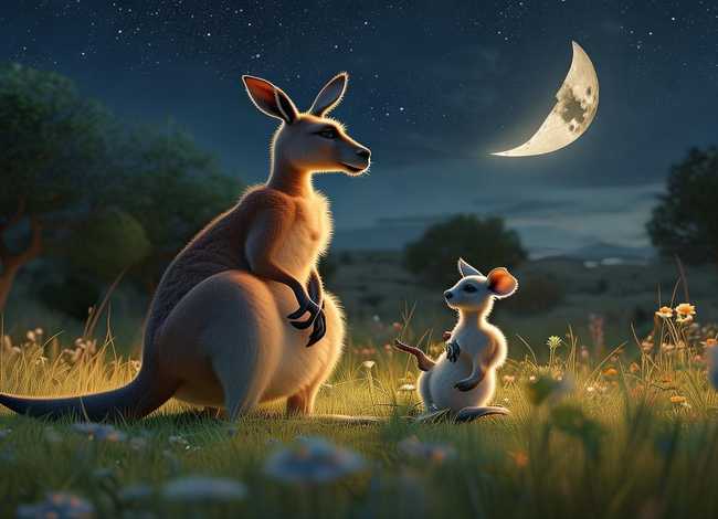 袋鼠的故事儿童睡前故事（关于袋鼠的睡前故事）