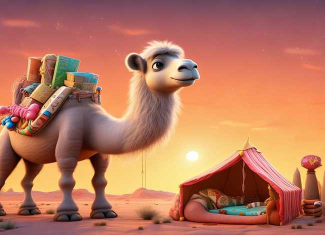 儿童睡前故事骆驼，关于骆驼的睡前故事