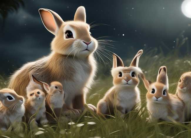 睡前故事兔妈妈认孩子、兔妈妈认孩子的故事