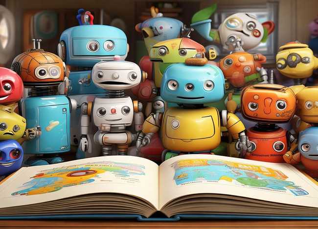 幼儿机器人故事大全，幼儿机器人故事大全图片