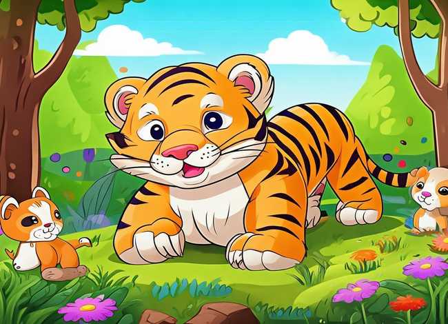 老虎幼儿故事大全文字版（老虎幼儿故事大全文字版视频）