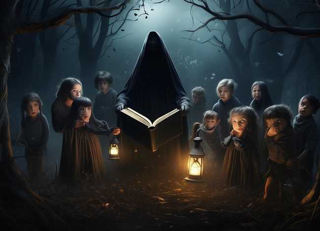 吓小孩童话故事，吓唬小孩的故事大全