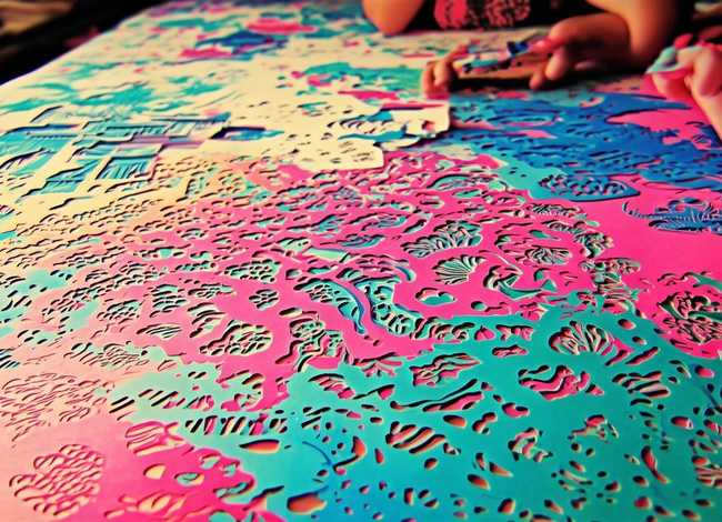 儿童非遗剪纸故事分享 - 非遗文化剪纸传承事例