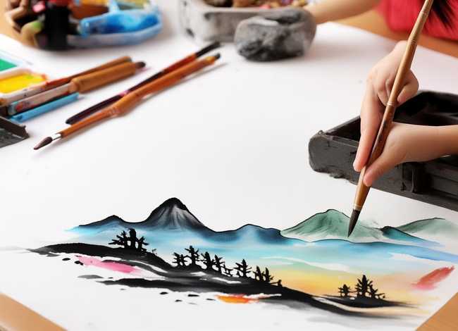 儿童水墨画 - 儿童水墨画需要什么材料