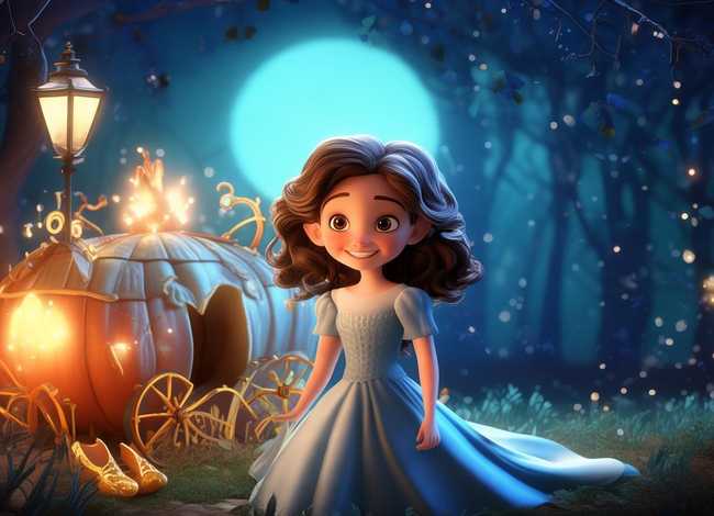 灰姑娘儿童故事 - 少儿故事灰姑娘