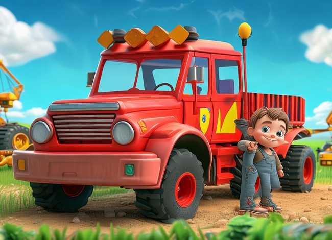 儿童早教启蒙动画片、儿童早教启蒙动画片工程车