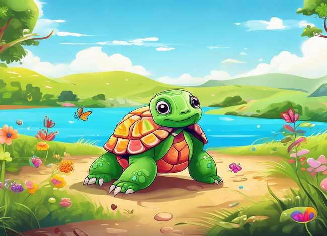 儿童故事小乌龟探亲旅行记演讲，小乌龟去旅行幼儿故事