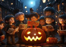 万圣节儿童故事绘本（万圣节的绘本故事）