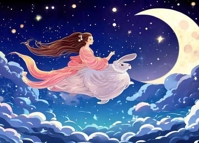 神话故事嫦娥奔月小报（神话故事嫦娥奔月手抄报四年级）