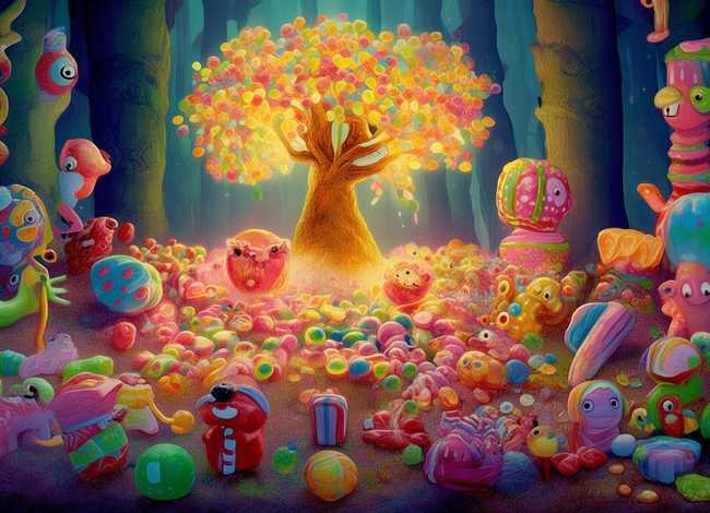 糖果的故事 - 一个关于糖果的故事