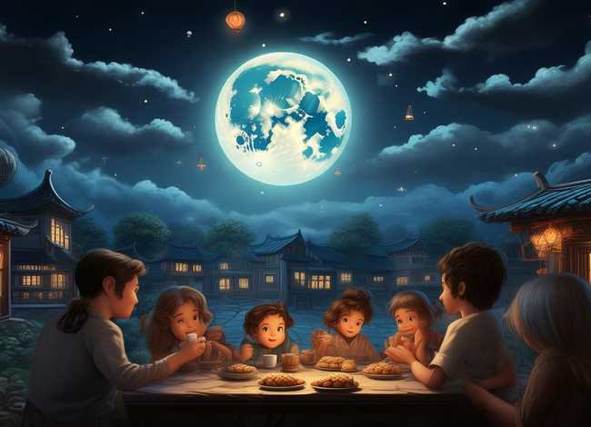 中秋节传说故事简短，中秋节传说故事简短100