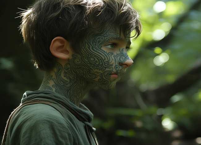 纹脸男孩故事；纹脸男孩故事视频