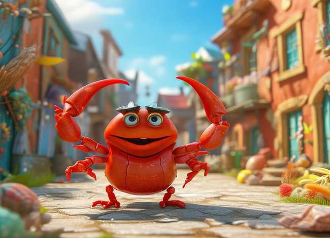 儿童故事螃蟹当保安（螃蟹幼儿故事）