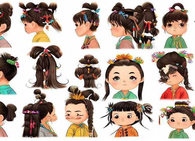 古代儿童的发型有哪些，古代儿童的发型有哪些图片