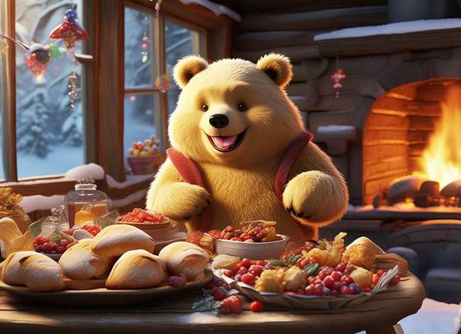 小熊请客故事欣赏（小熊请客故事欣赏视频）