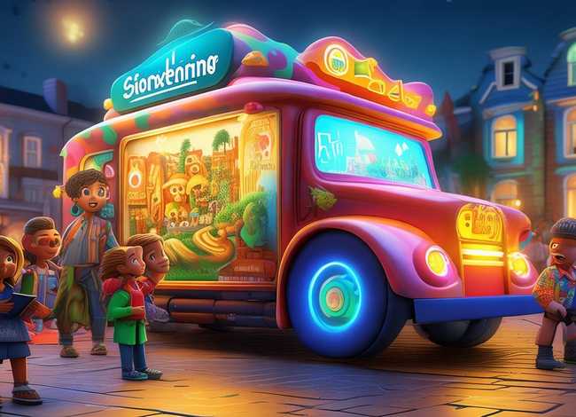 在线讲故事卡车的故事（在线讲故事卡车的故事视频）