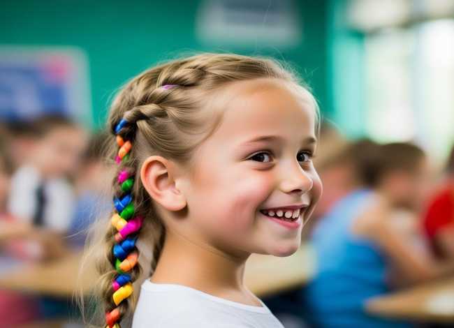 适合小学生演讲的发型 - 适合小学生演讲的发型女
