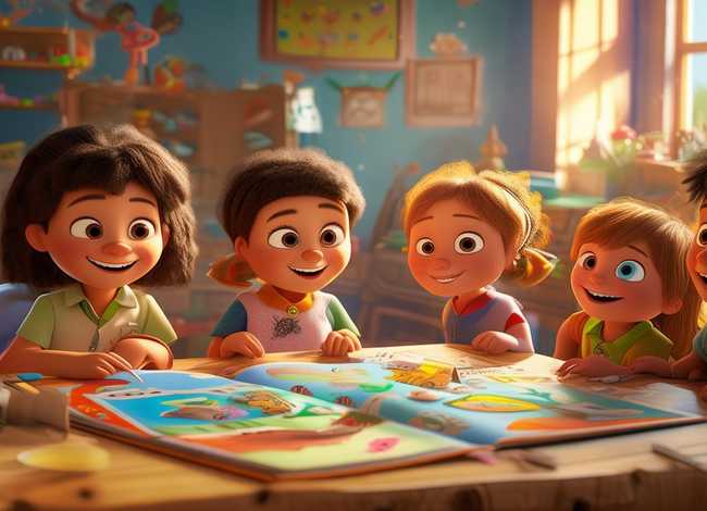 关于儿童学习的故事，学孩子的故事