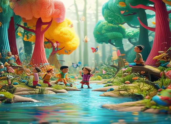 儿童故事绘本森林里的故事；森林里的故事大班故事绘本