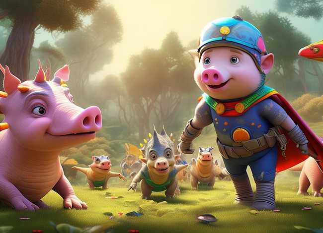 儿童故事猪猪侠之恐龙世界 猪猪侠恐龙世界故事大全
